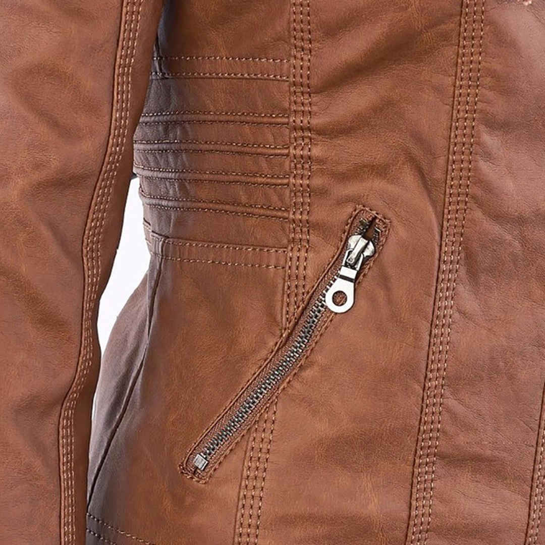 Levoire | Veste En Cuir Vegan Pour Femmes
