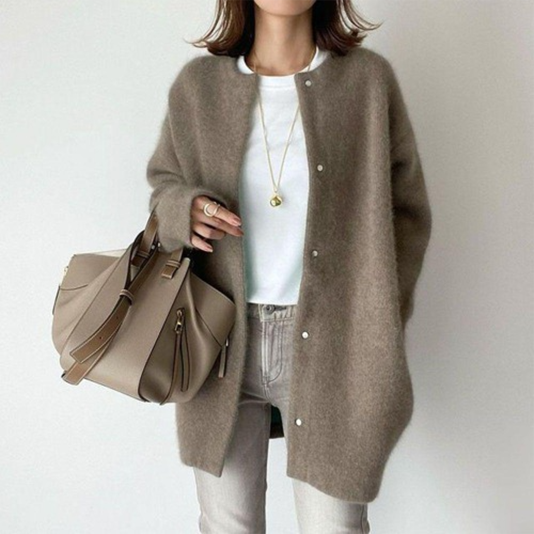 Levoire | Élégant Gilet Pour Femmes Café