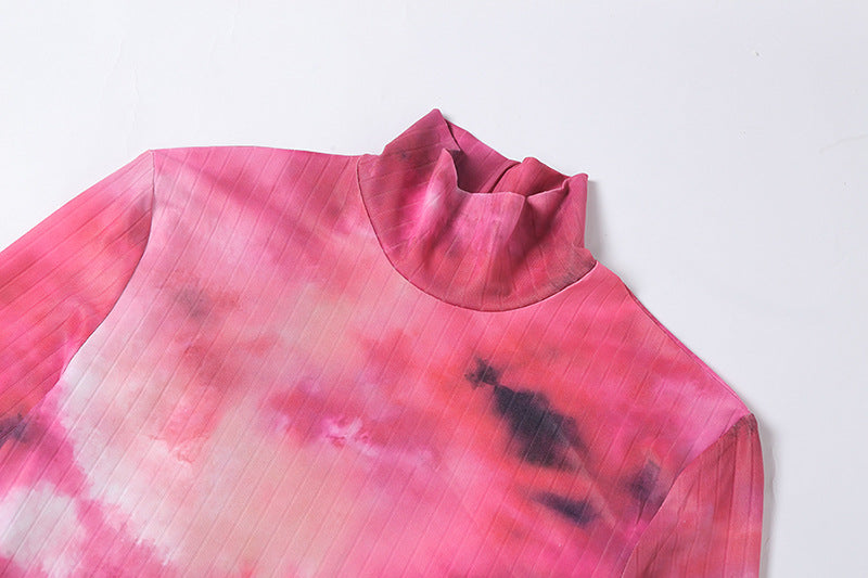 Levoire | Robe Avec Motif Tie Dye Joyeux