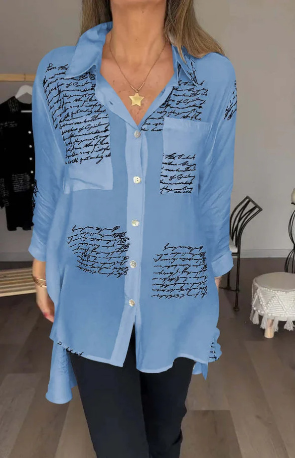 Levoire | imprimée de style banlieusard Ciel Bleu