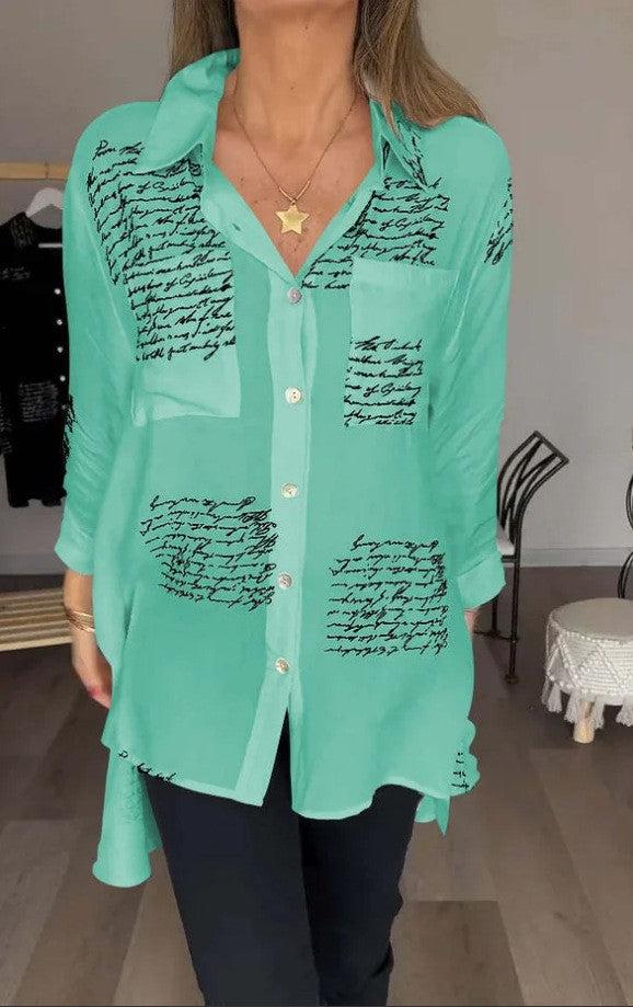 Levoire | imprimée de style banlieusard Vert