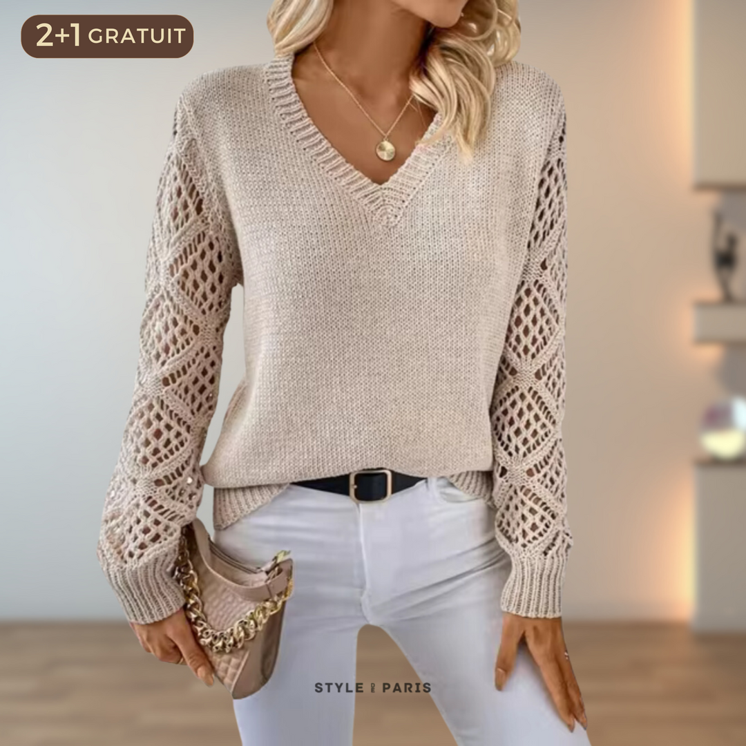 Levoire | Pull En Tricot Doux, Élégant Et Confortable Beige