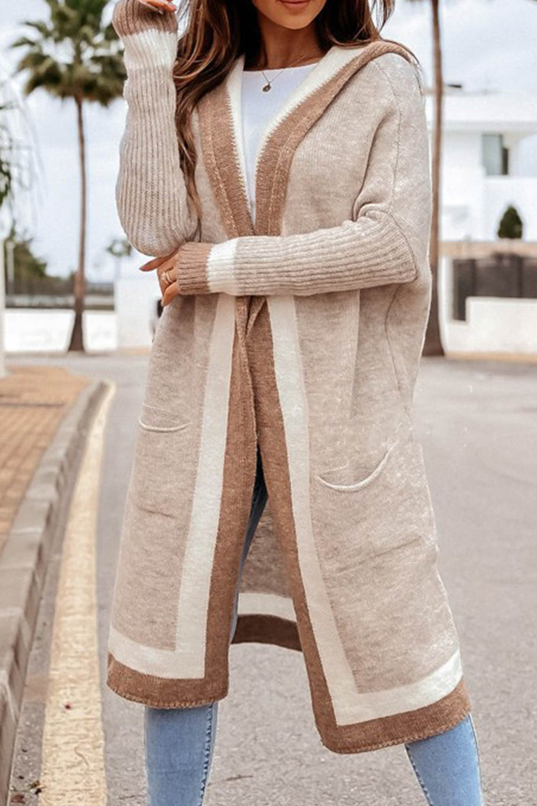 Levoire | Cardigan long Kaki L