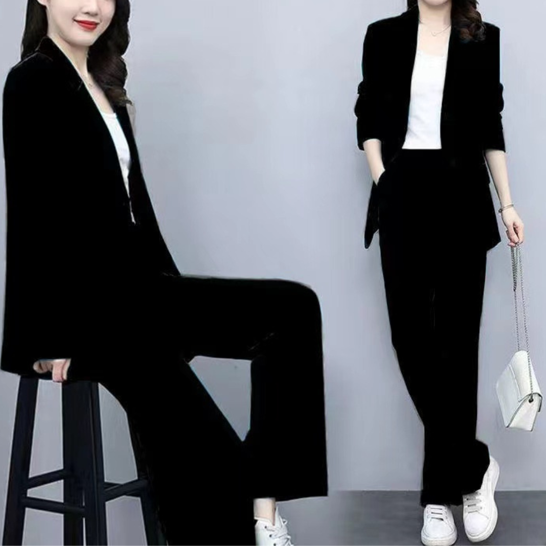 Levoire | Élégant Costume Pour Femmes Noir