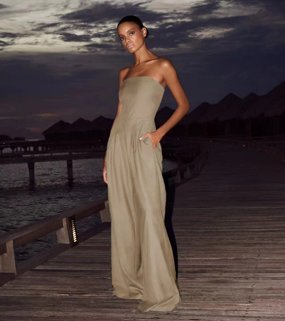 Levoire | Combinaison luxueuse Beige