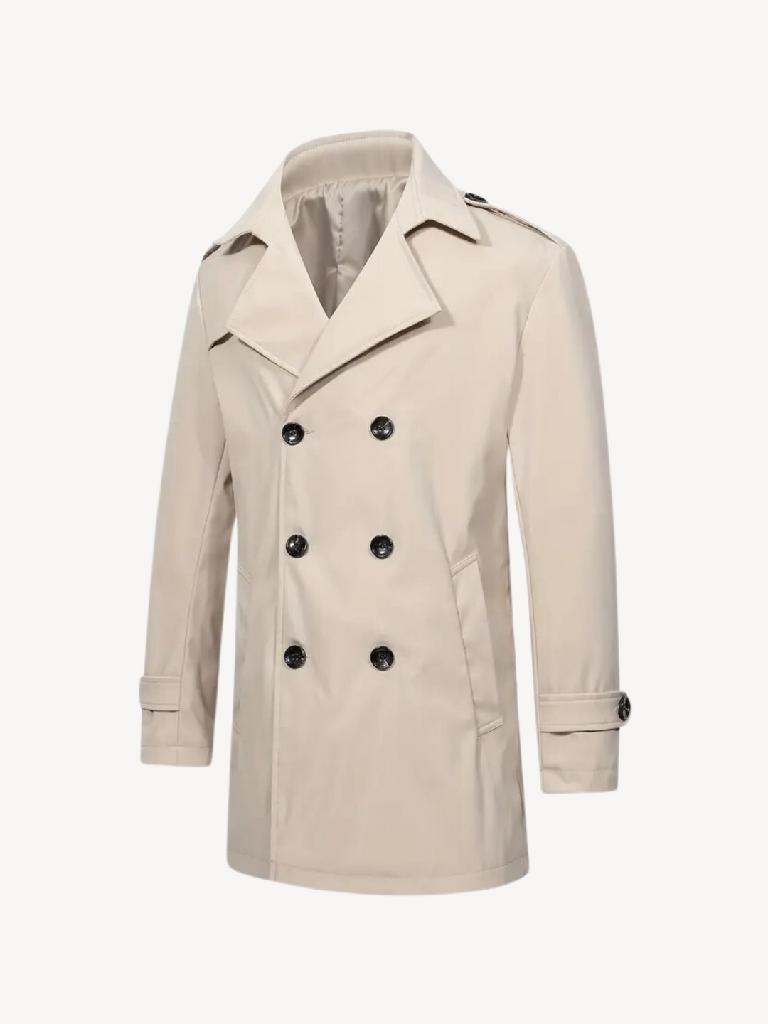 Levoire | Manteau long à coupe classique
