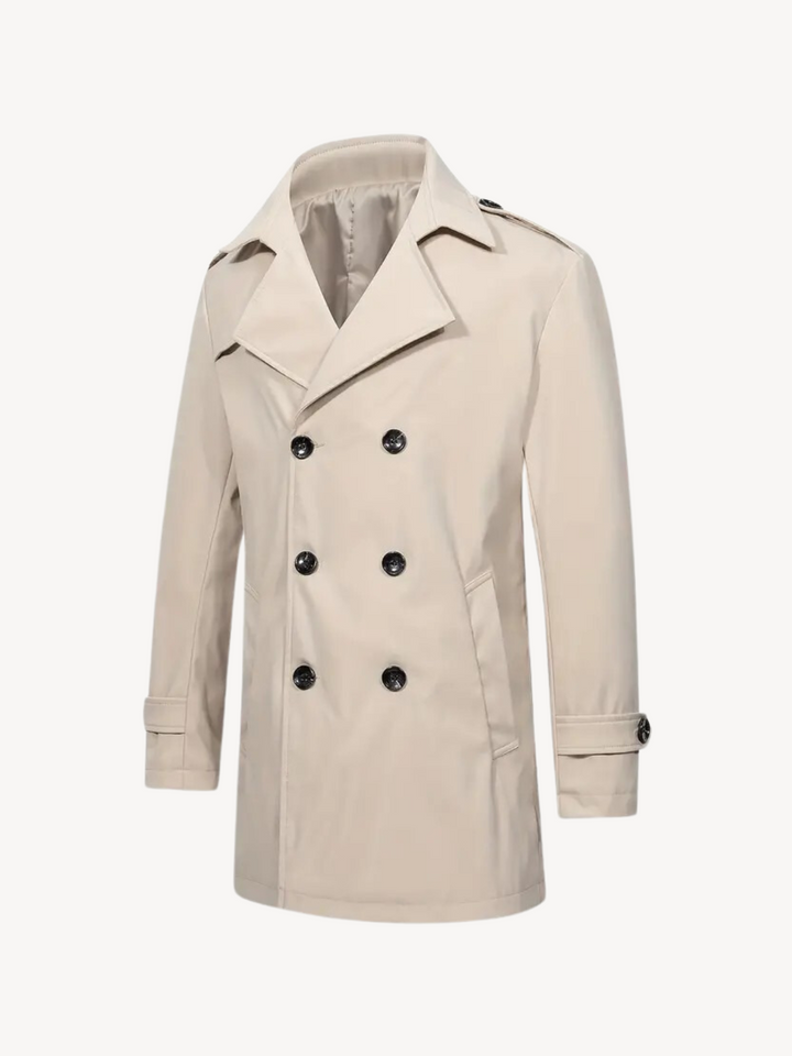 Levoire | Manteau long à coupe classique