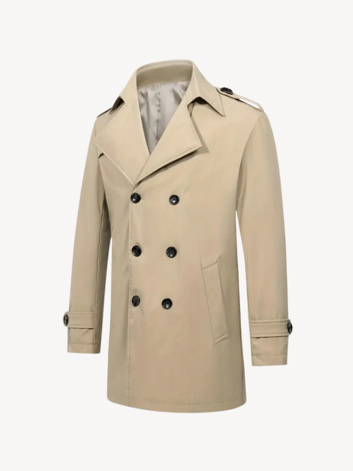 Levoire | Manteau long à coupe classique