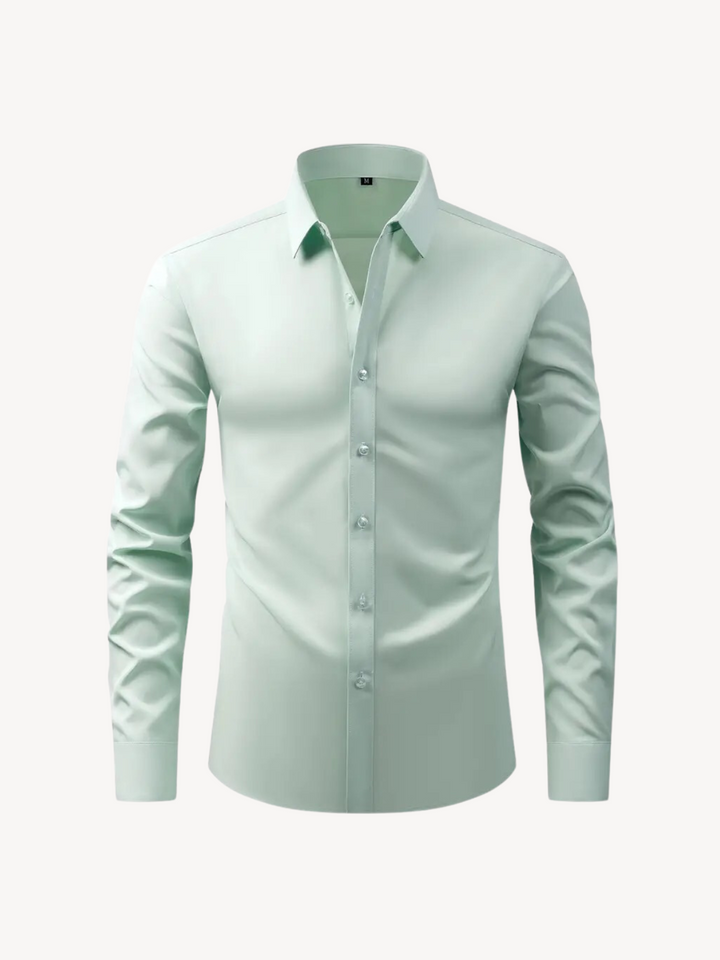 Levoire | Chemise décontractée à boutons Vert clair