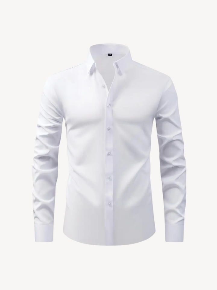 Levoire | T-Shirt De Loisirs Avec Bouton Blanc