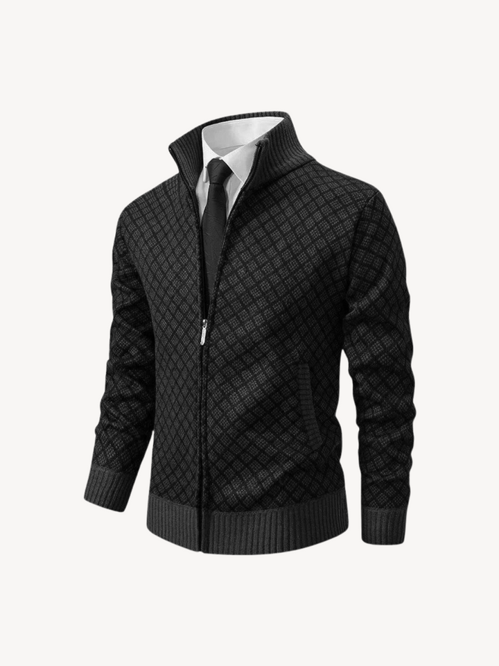 Levoire | Magnifique manteau pour homme Noir