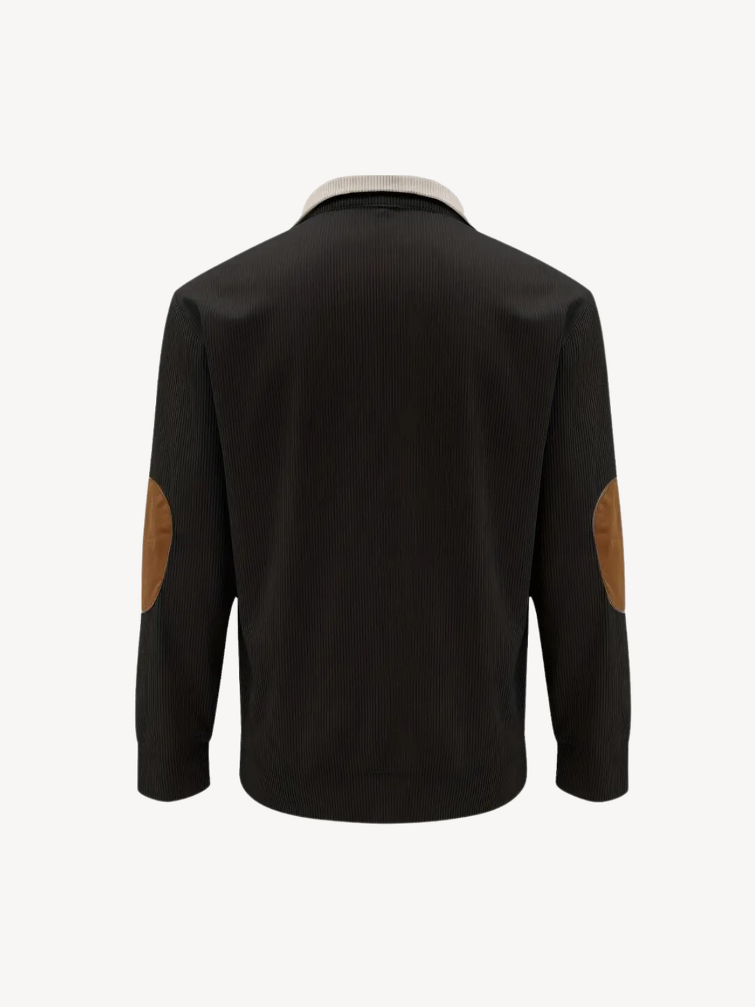 Levoire | T-shirt Henley avec des détails patchwork