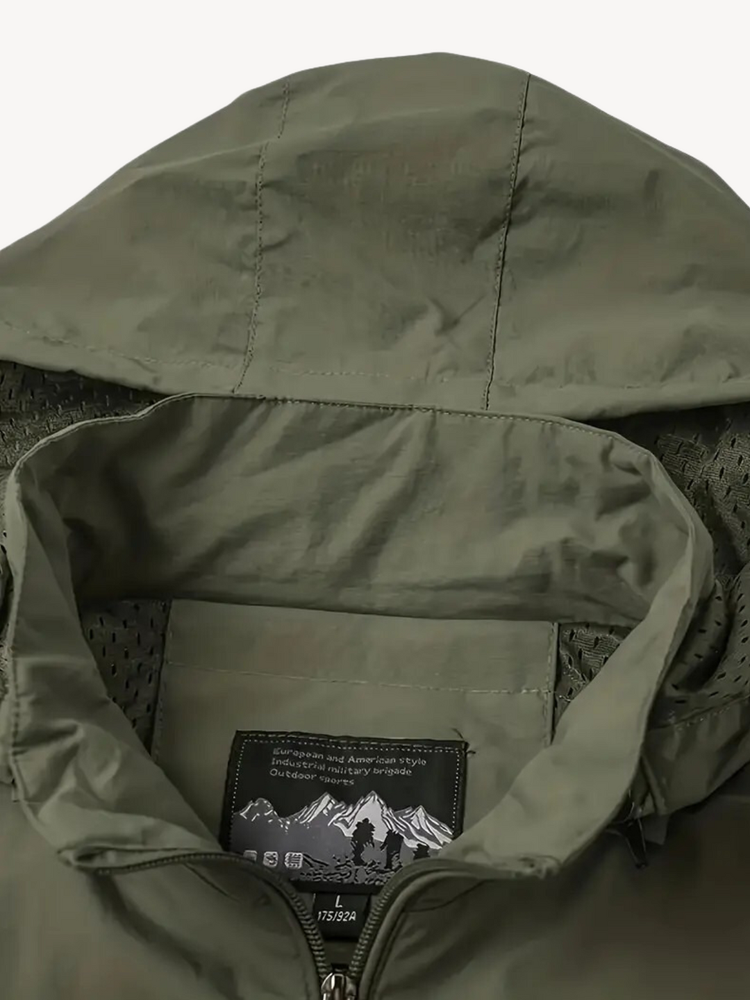 Levoire | Veste imperméable et coupe-vent avec capuche