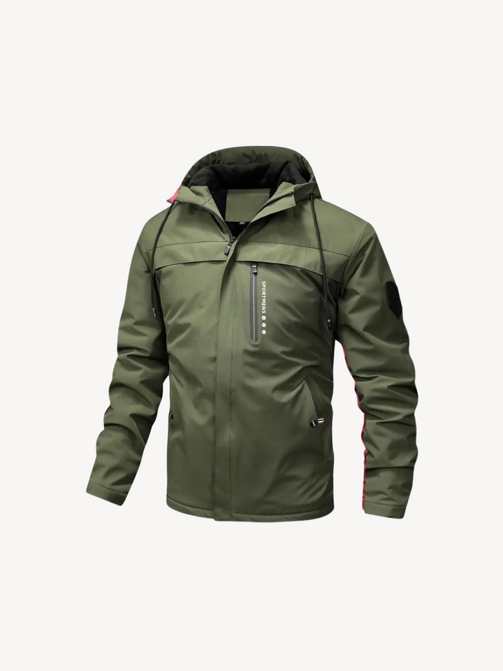 Levoire | Bonnet Polaire Plus Chaud Avec Capuche Vert vert militaire
