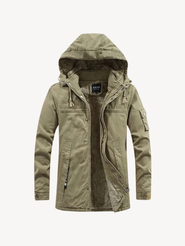Levoire | Veste En Fleece Confortable Khaki