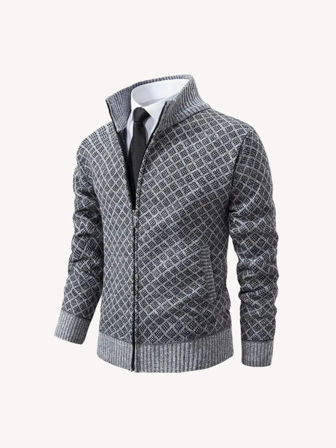 Levoire | Magnifique manteau pour homme Gris