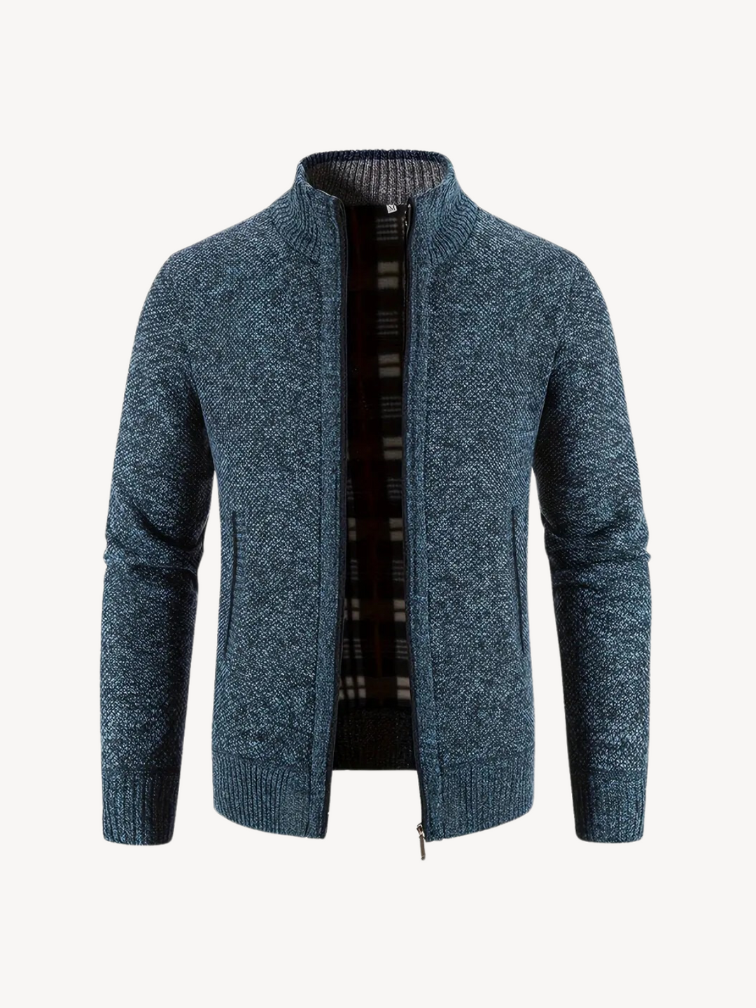 Levoire | Pull zippé confortable Roi bleu