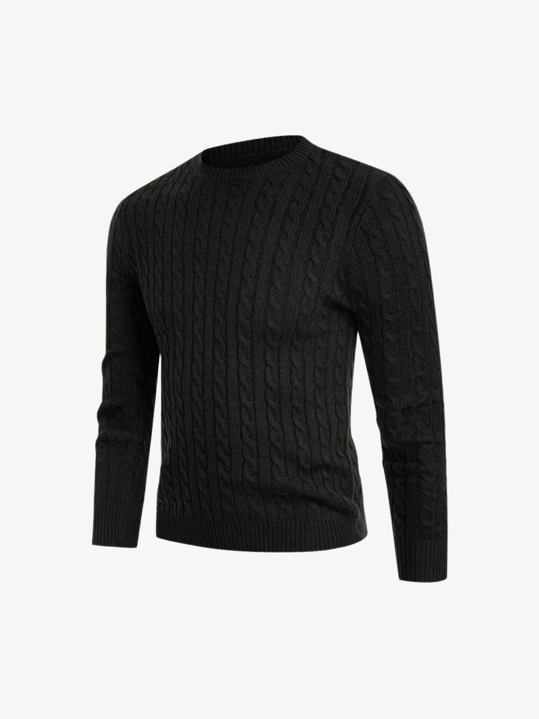 Levoire | Cardigan ajusté à manches longues Noir
