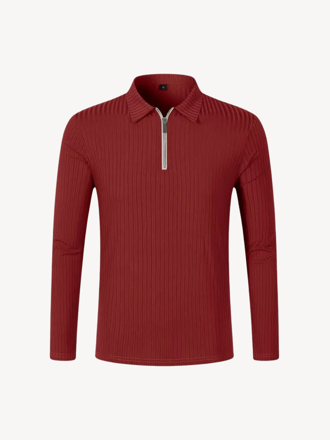 Levoire | Veste à capuche avec fermeture éclair Bordeaux