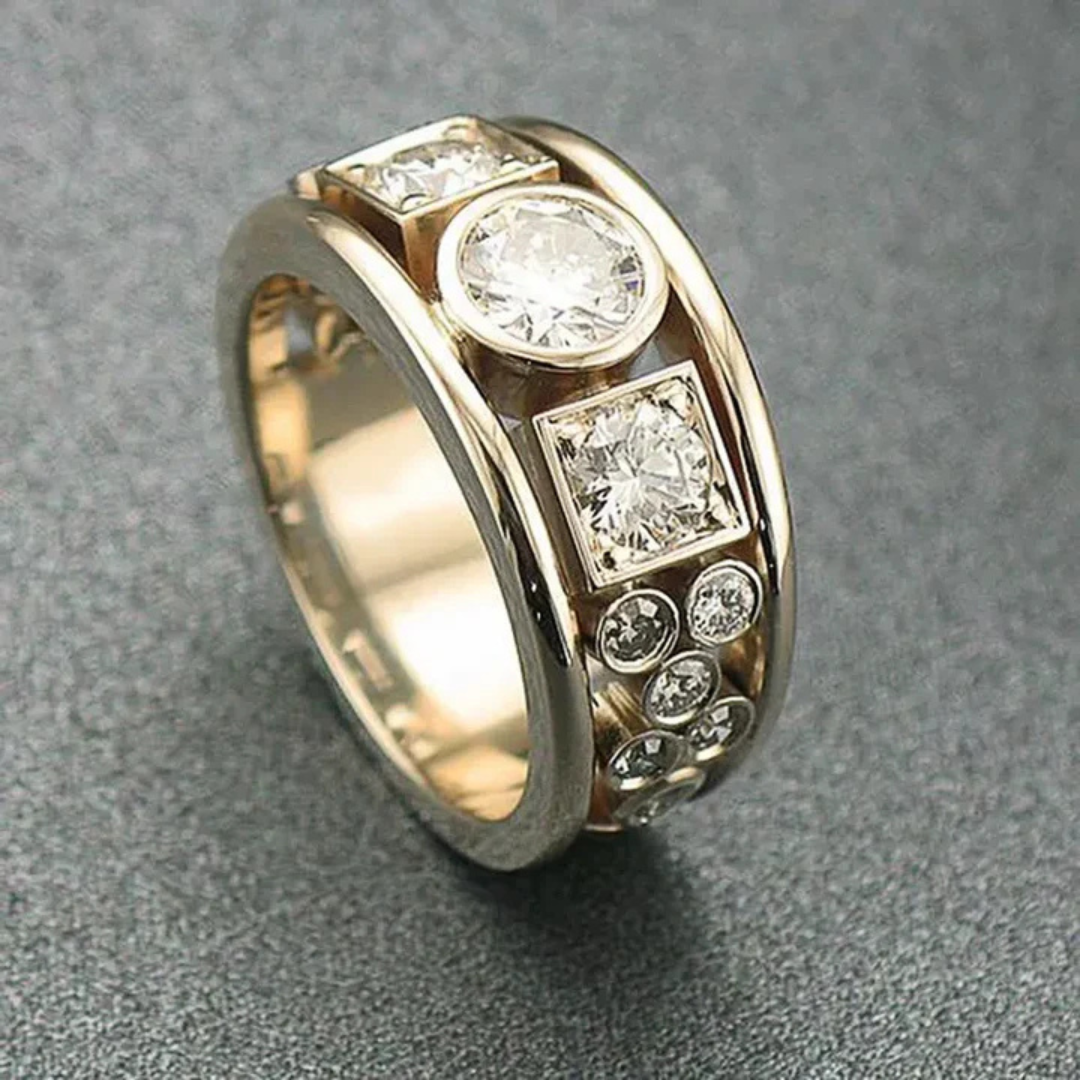 Levoire | Récolte De Vin Or Zircon Saphir Or 10