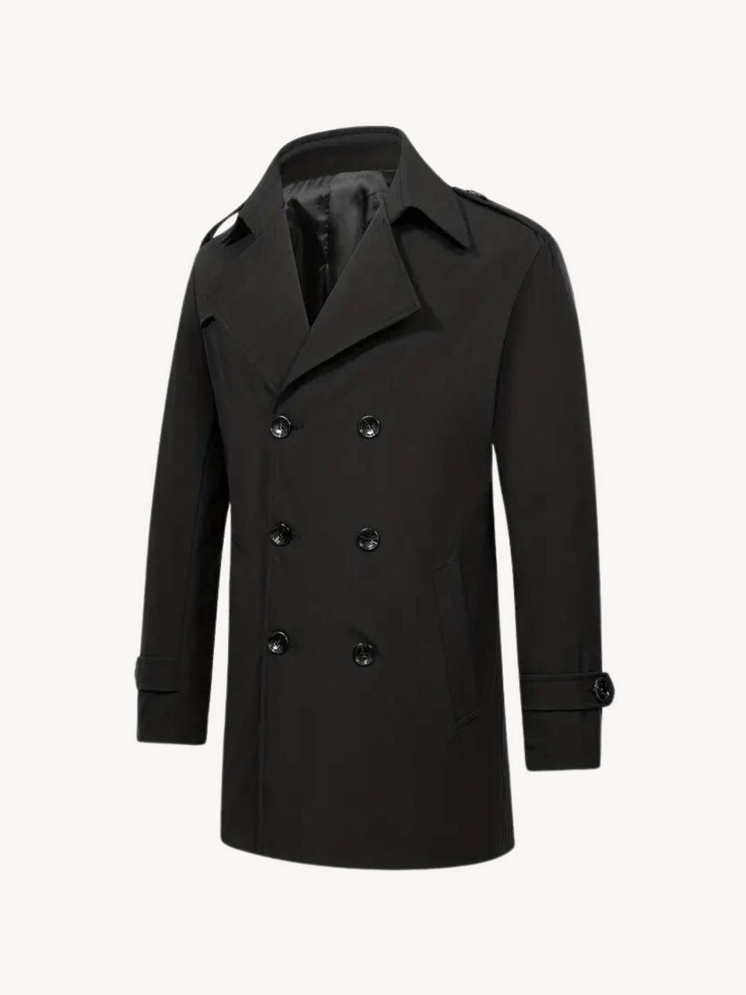 Levoire | Manteau long à coupe classique