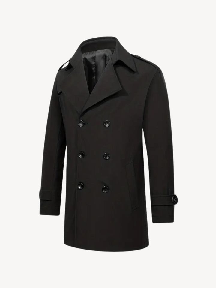 Levoire | Manteau long à coupe classique
