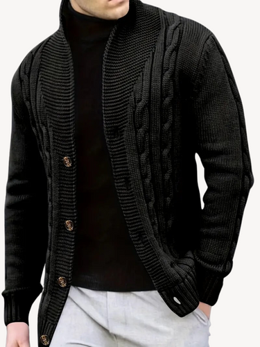 Levoire | Veste en tricot à boutons ouverts