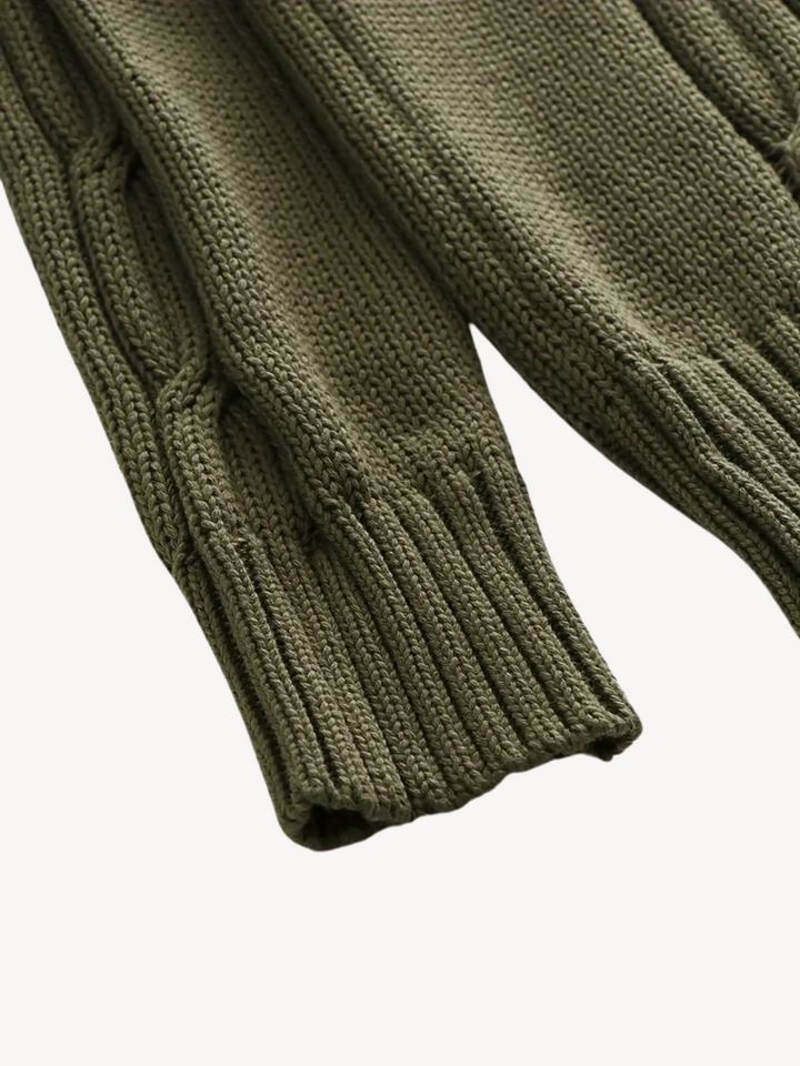 Levoire | Veste en tricot à boutons ouverts