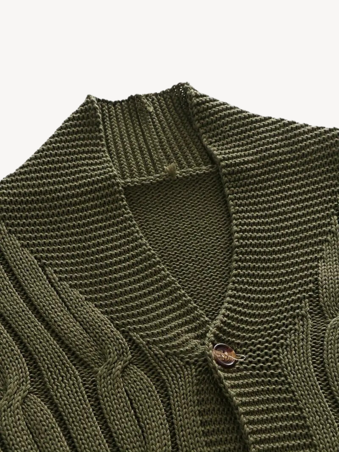 Levoire | Veste en tricot à boutons ouverts