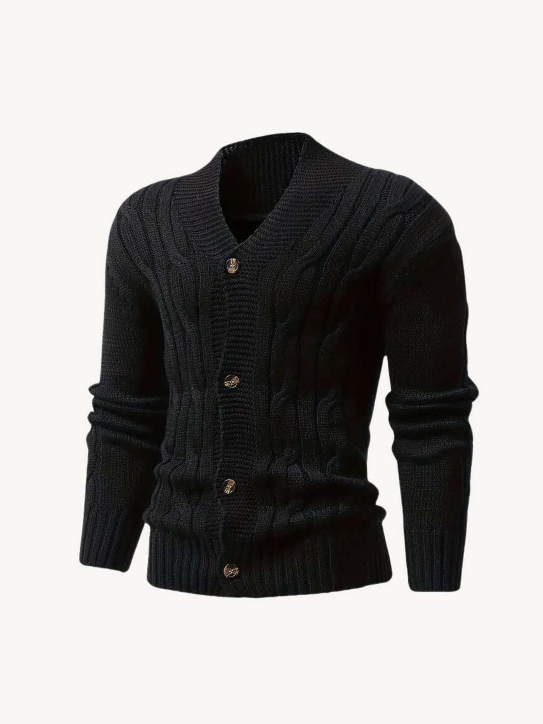 Levoire | Veste en tricot à boutons ouverts