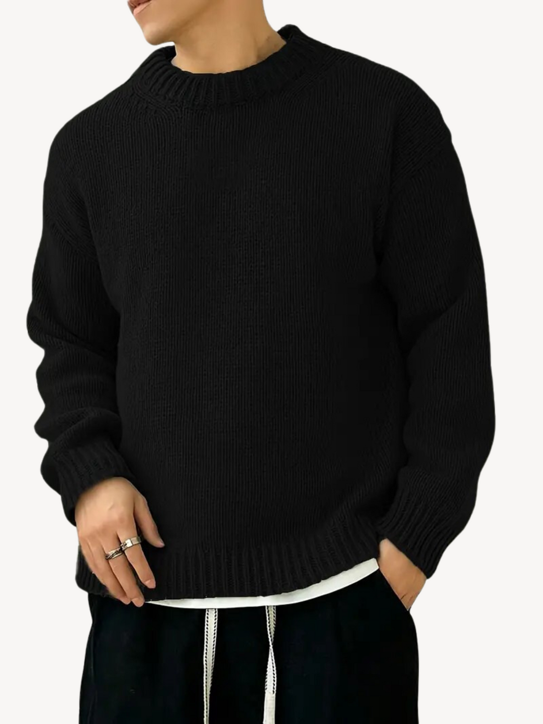 Levoire | Sweat-shirt sportif pour le temps libre Noir