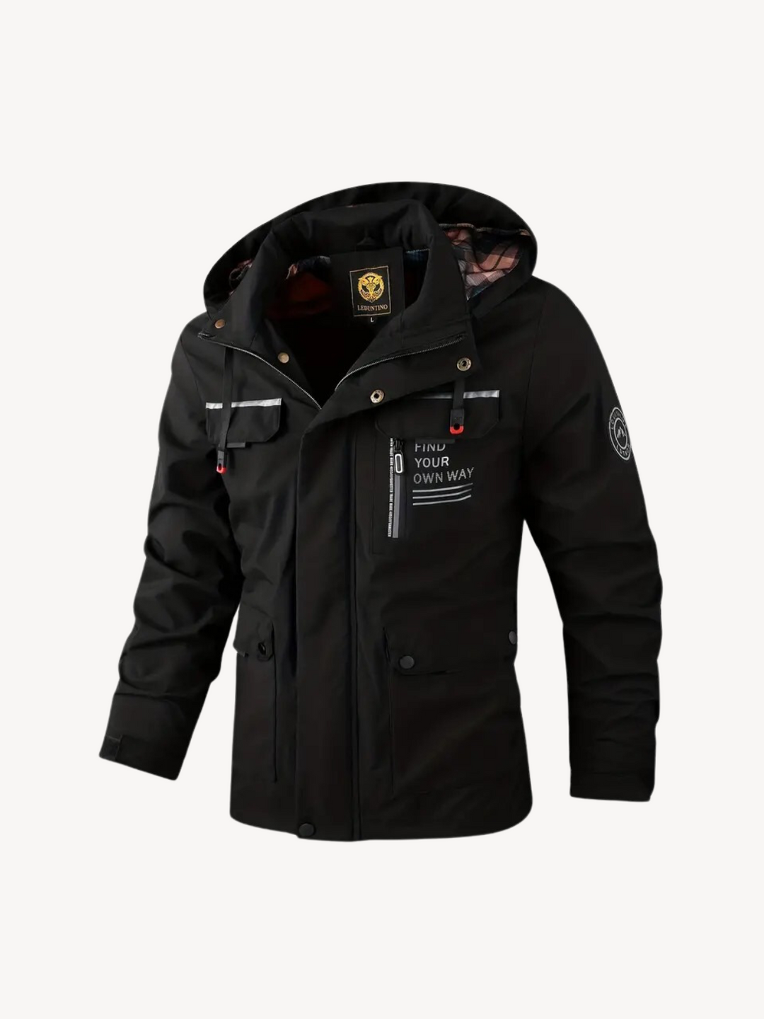 Levoire | Veste de loisirs coupe-vent Noir (Presque épuisé)