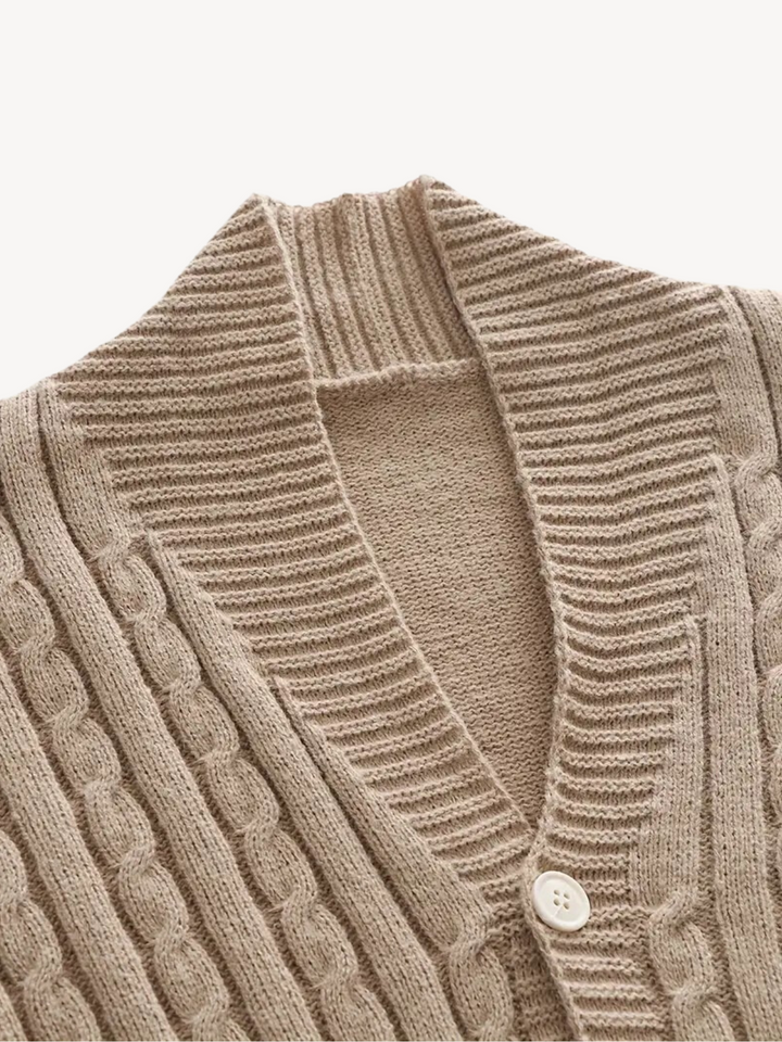 Levoire | Cardigan Avec Texture Douce