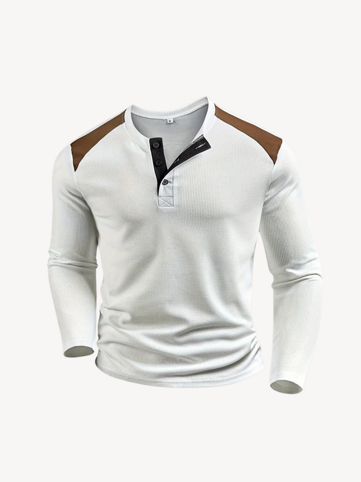 Levoire | Jersey Confortable avec Ajustement Blanc