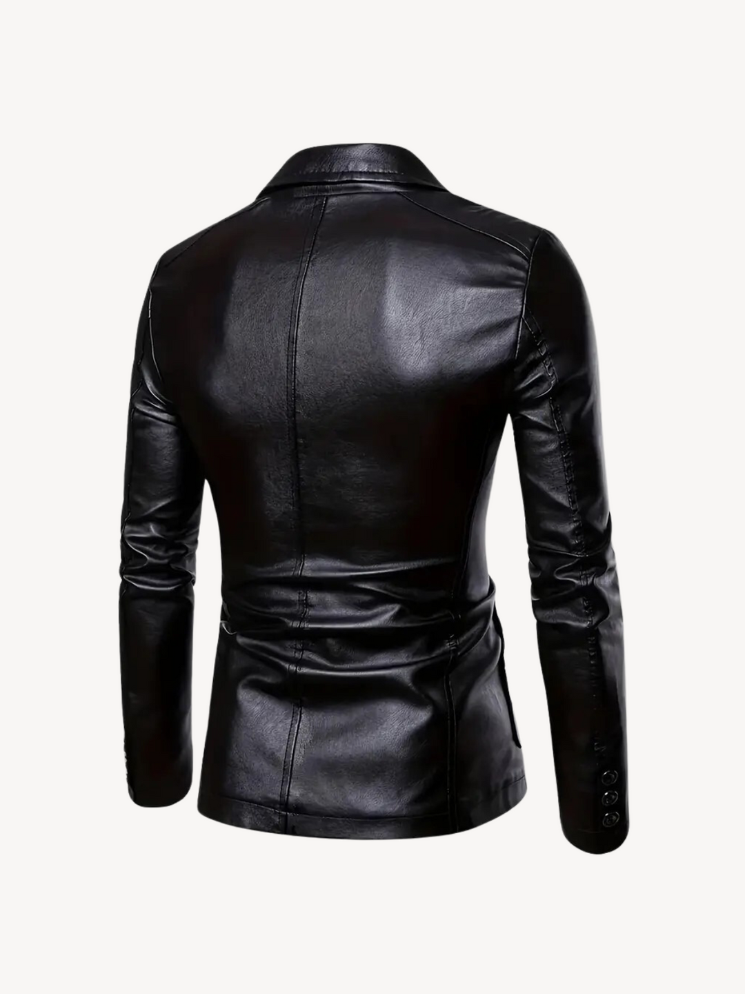 Levoire | Veste en cuir avec une coupe élégante