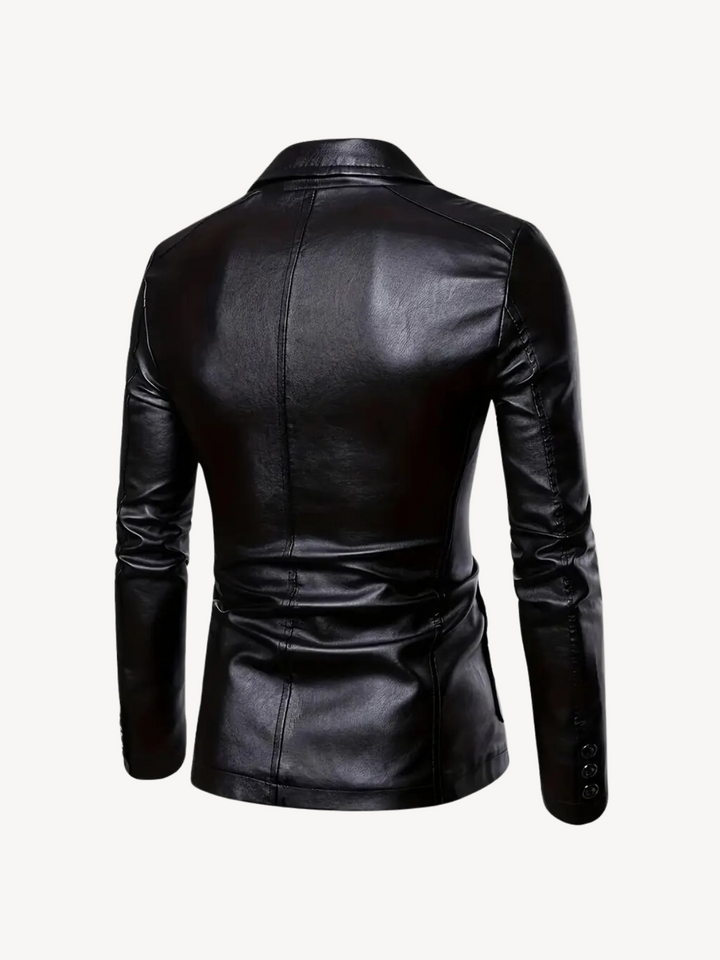 Levoire | Veste en cuir avec une coupe élégante