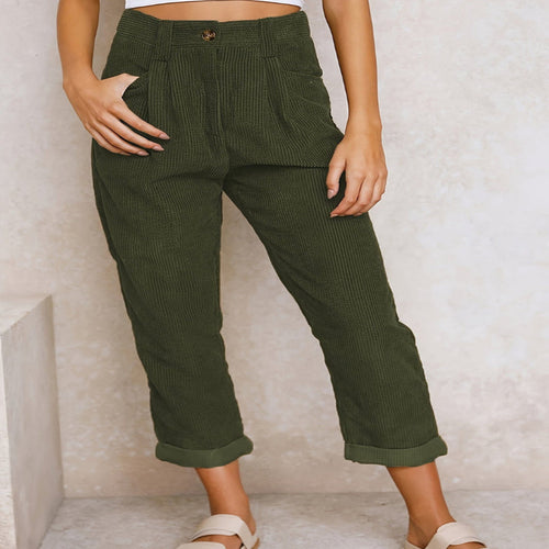 Levoire | Taille Haute Coupe Ample Pantalon Baggy Pantalon Pour Femmes