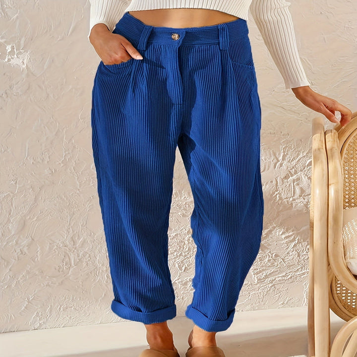 Levoire | Taille Haute Coupe Ample Pantalon Baggy Pantalon Pour Femmes