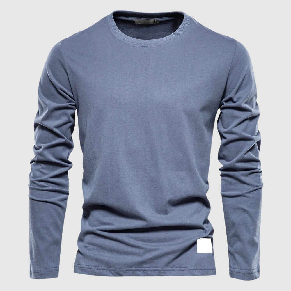 Levoire | Veneti Slim Fit Manches Longues Bleu clair
