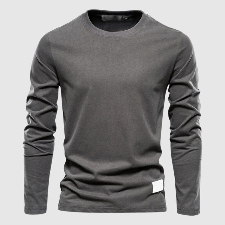 Levoire | Veneti Slim Fit Manches Longues Gris foncé