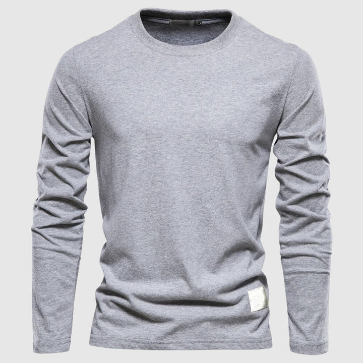 Levoire | Veneti Slim Fit Manches Longues Gris clair