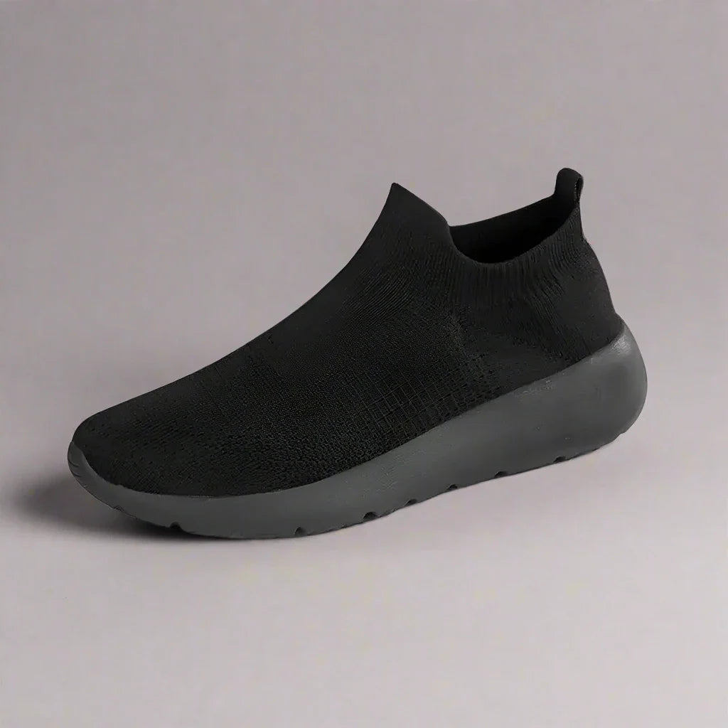 Levoire | Chaussures De Santé Ajustables Avec Soutien Plantaire Noir