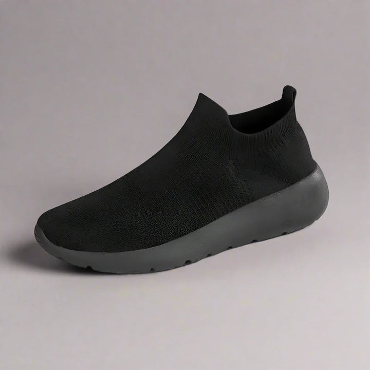 Levoire | Chaussures De Santé Ajustables Avec Soutien Plantaire Noir