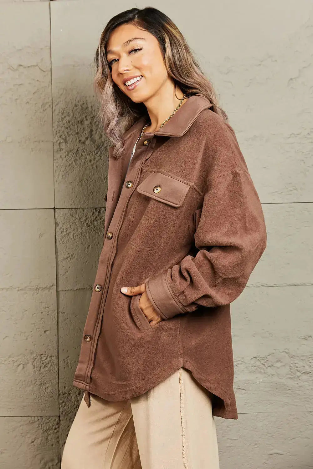 Levoire | Veste Féminine Avec Fermeture À Boutons