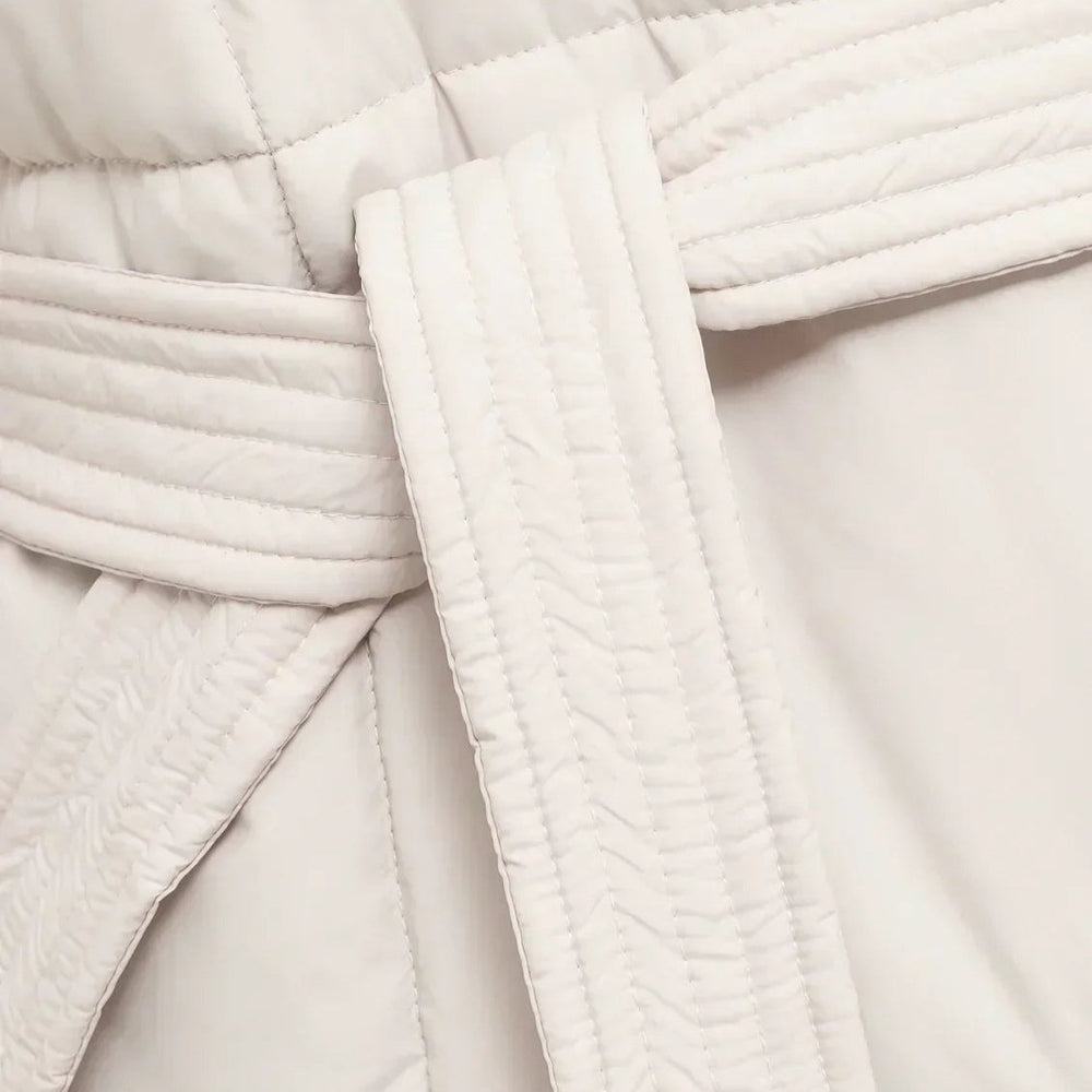 Levoire | Veste Longue Tempérée À Manches Avec Poches