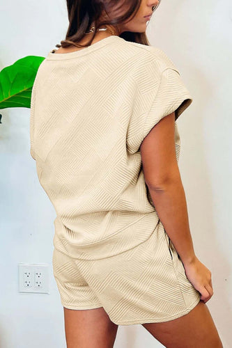Levoire | Costume Pantalon Deux Pièces Avec Haut À Encolure Ronde Pour Femmes