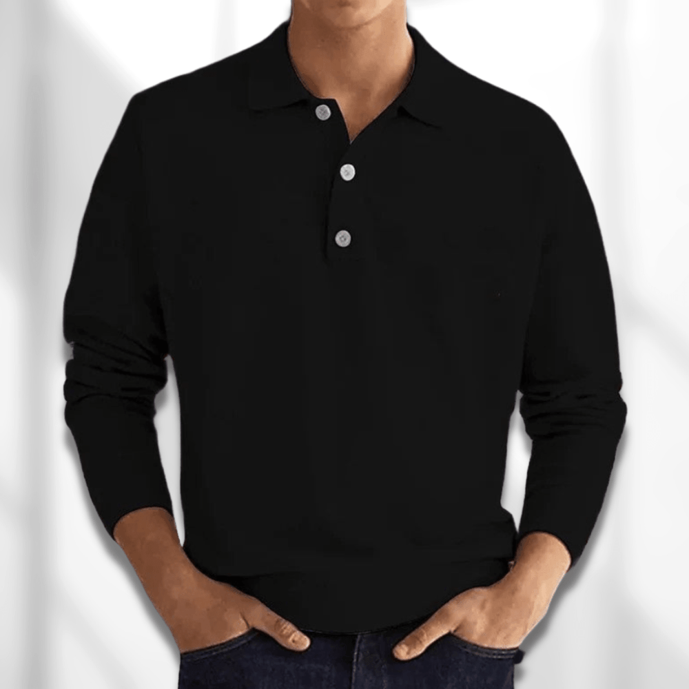 Levoire | Polo Classique Homme Nior