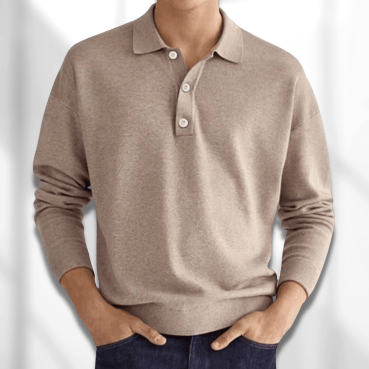 Levoire | Le pull polo, Le luxe redéfini Khaki
