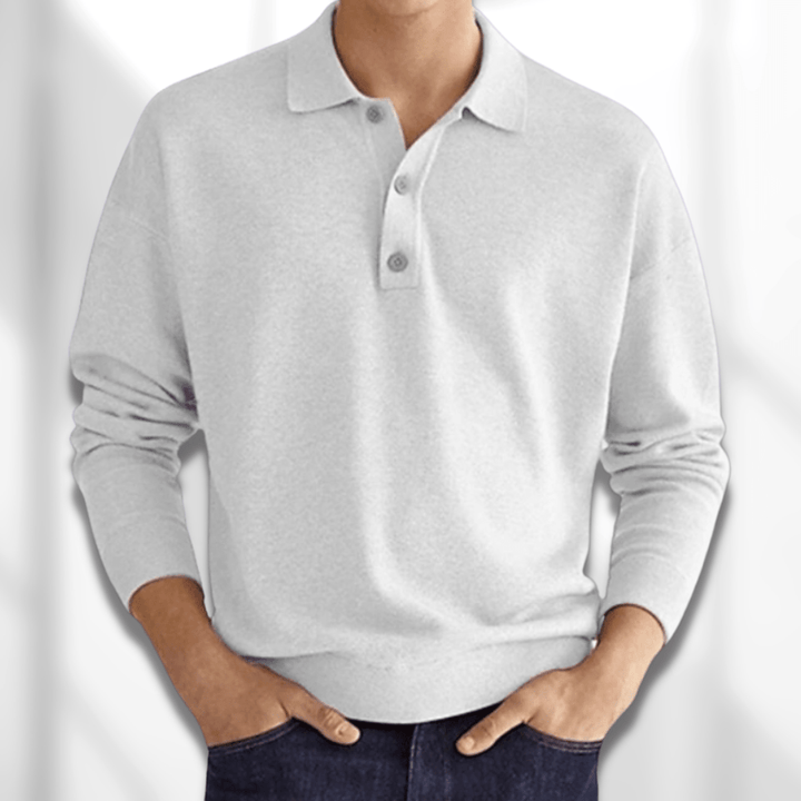 Levoire | Le pull polo, Le luxe redéfini Blanc