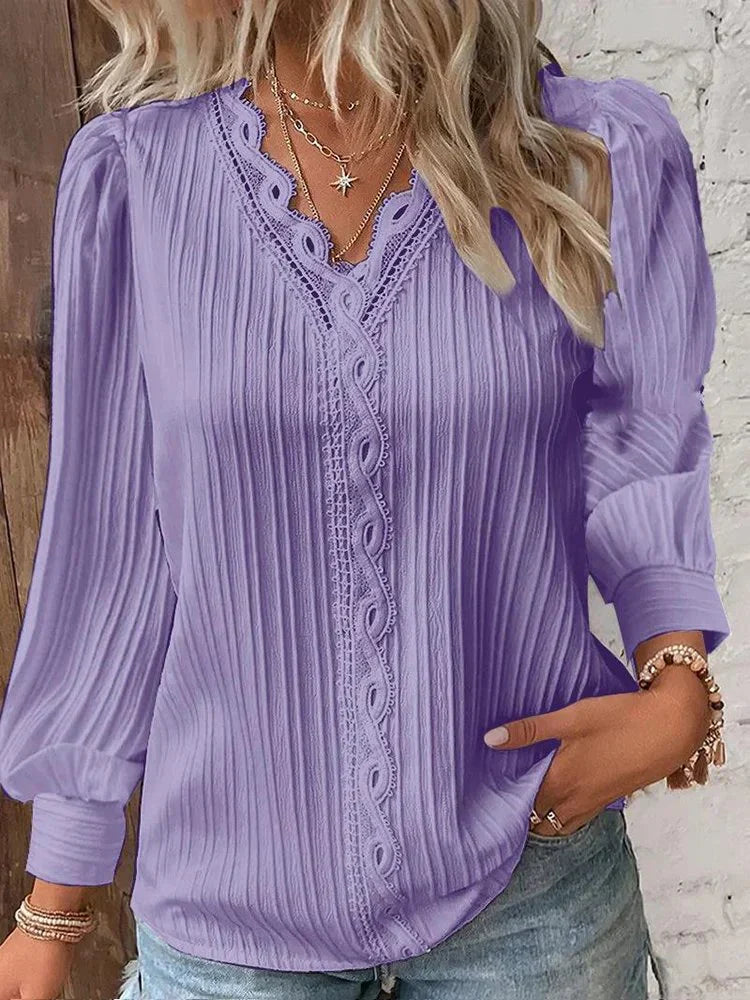 Levoire | Robe Avec Volants Lilas